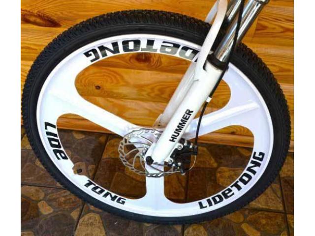 Складной велосипед на литых дисках Hummer
